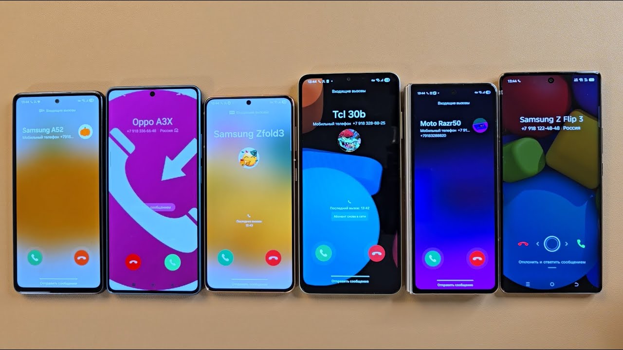Guess Who Incoming calling Samsung Galaxy Z Fold 4 Tecno 30S Poco F5 Samsung A54 S21 &A06