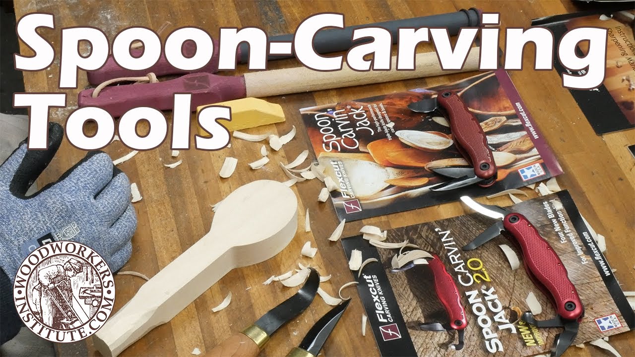 Flexcut Tools for Carving Spoons [Woodworkers Institute]