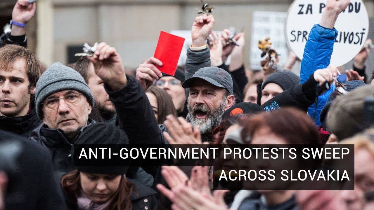 Olexia Basarab on Anti-Government Protests Sweep across Slovakia