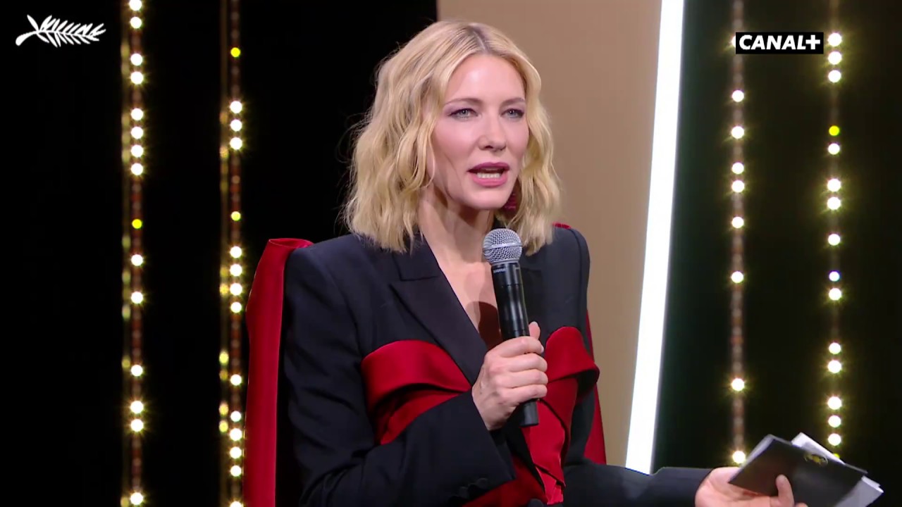 Discours de Cate Blanchett à la Cérémonie de Clôture - Cannes 2018