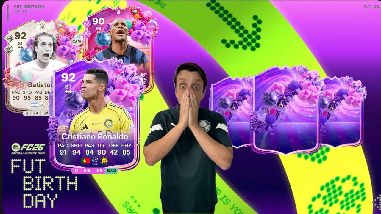 FC26 🚨 FUT BIRTHDAY TIME 01 CHEGARAM #eafc26 #fifa #packopenning #fc26 #ultimateteam #futebol