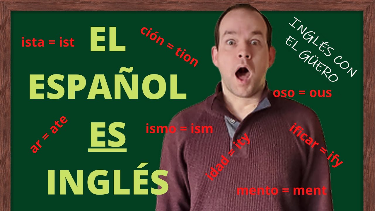 EL ESPAÑOL ES INGLÉS: palabras cognadas entre inglés y español