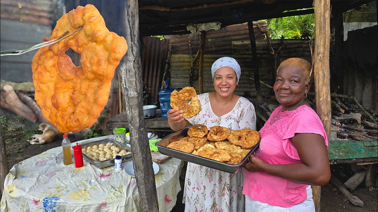YANIQUEQUE TRADICIONALES a la leña | comida típica. LA VIDA EN EL CAMPO