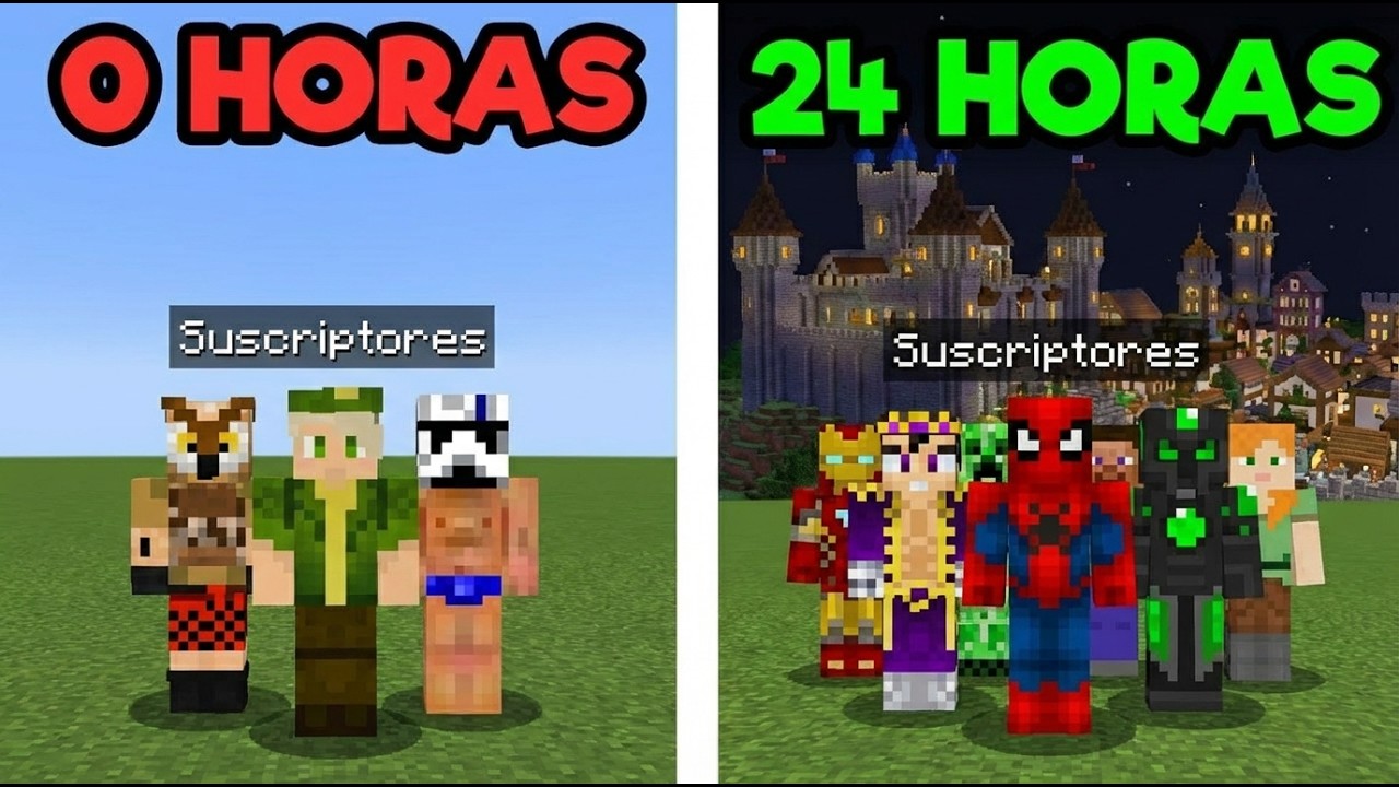 Cree un Servidor SIN NORMAS por 24 Horas...