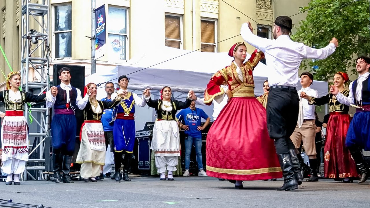 33rd Antipodes Greek Festival - Cretan Brotherhood Pre-Senior Dance Group - Sousta