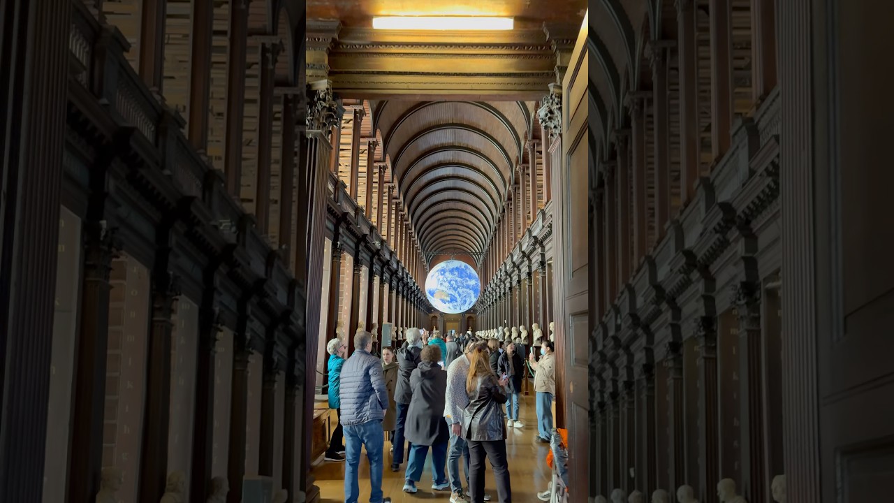The Book of Kells, Dublin, Ireland | #shorts #bookofkells