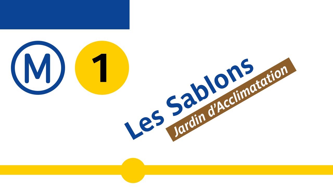 Exploring Les Sablons: Paris Metro Line 1