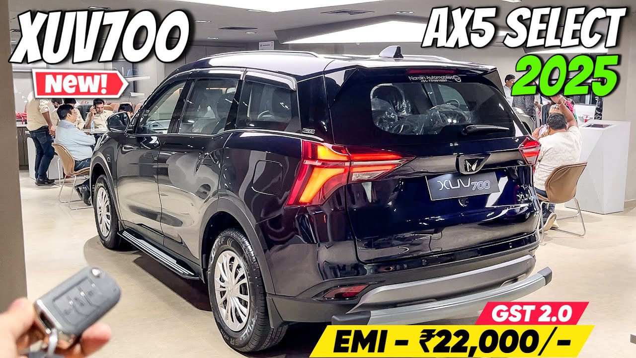 Mahindra XUV700 AX5 Select Diesel 2025 ❤️ | GST 2.0 में ₹1,43,000/- की महाबचत ✅ | Detailed Review 