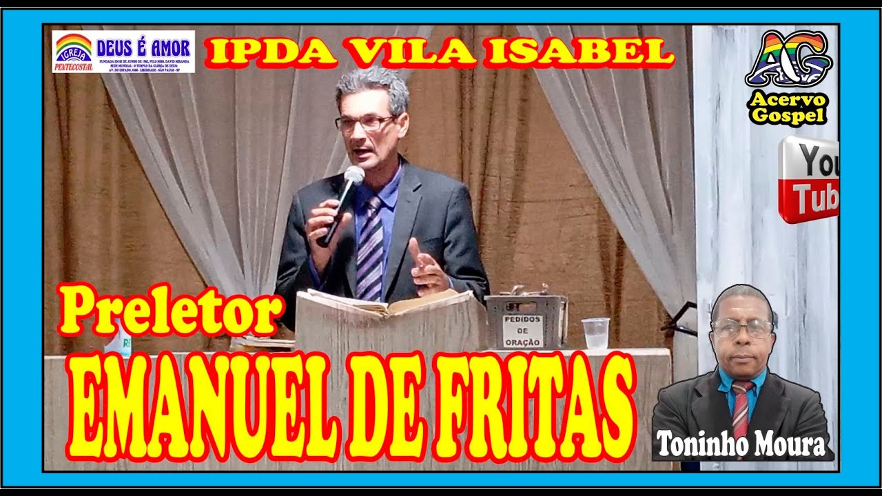 Preletor Emanoel de Freitas da IPDA Campo Grande  (22/07/2025) - IPDA Vila Isabel