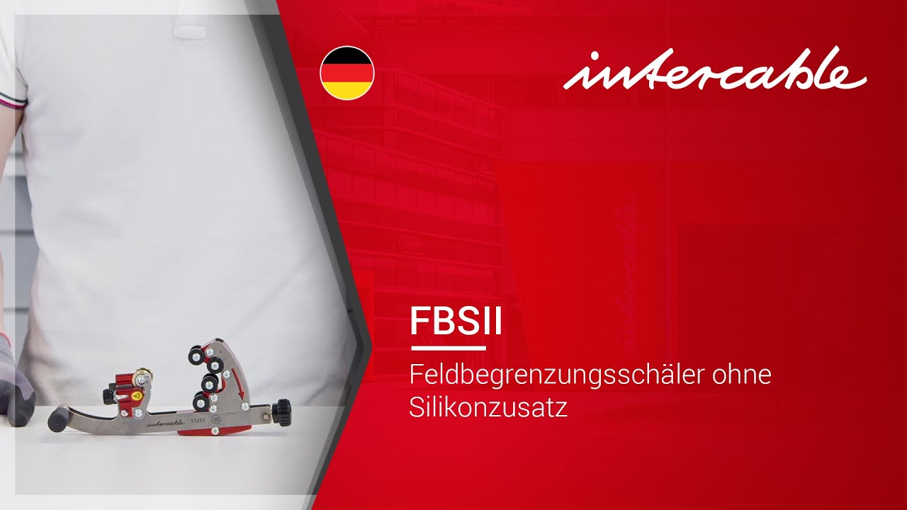 Anwendung: FBS II Feldbegrenzungsschäler - INTERCABLE