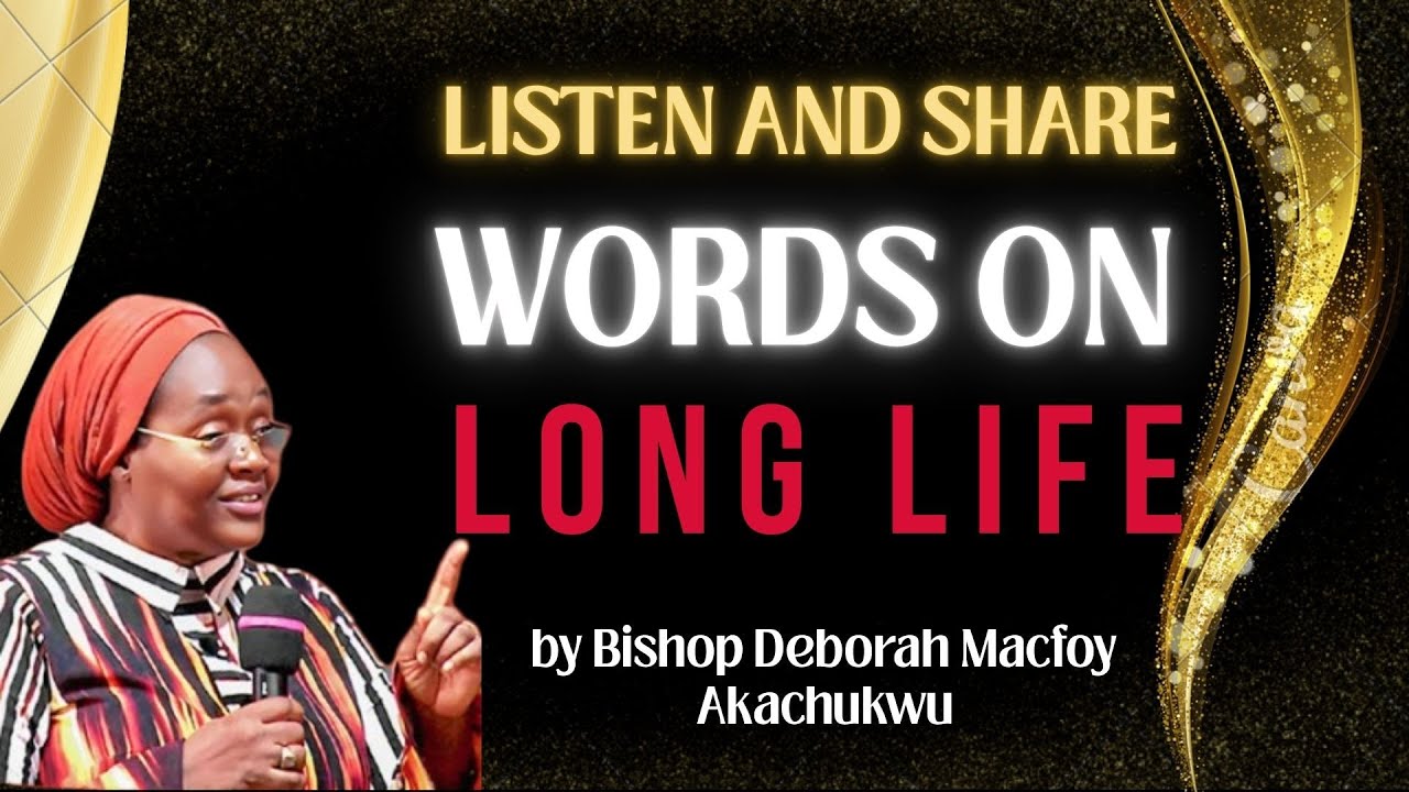 LISTEN & SHARE: Prophetic Words On Long Life and Divine Preservation