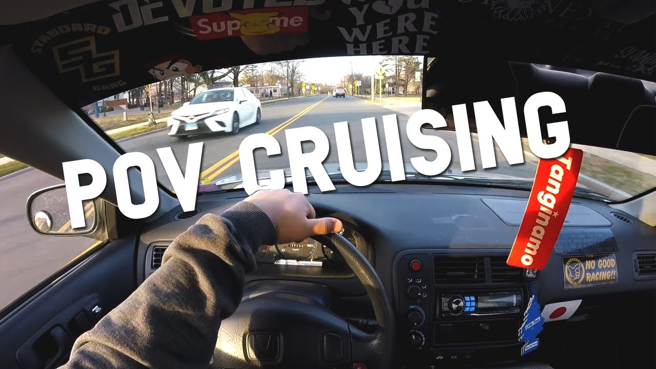 Chill drive to school | POV Drive/Cruise | Honda Civic EK Coupe
