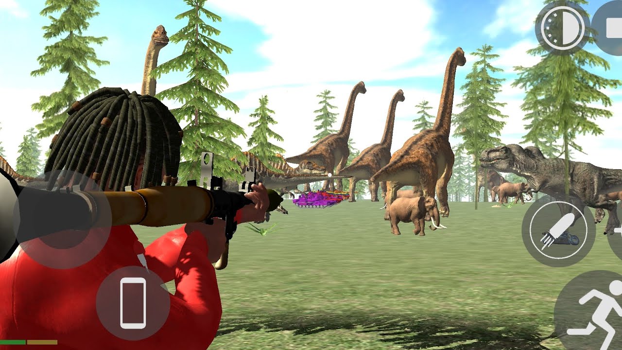 Indian bike driving 3d DINOSAUR 🦖 ATTACK My New Armi Tayke Aruplene 