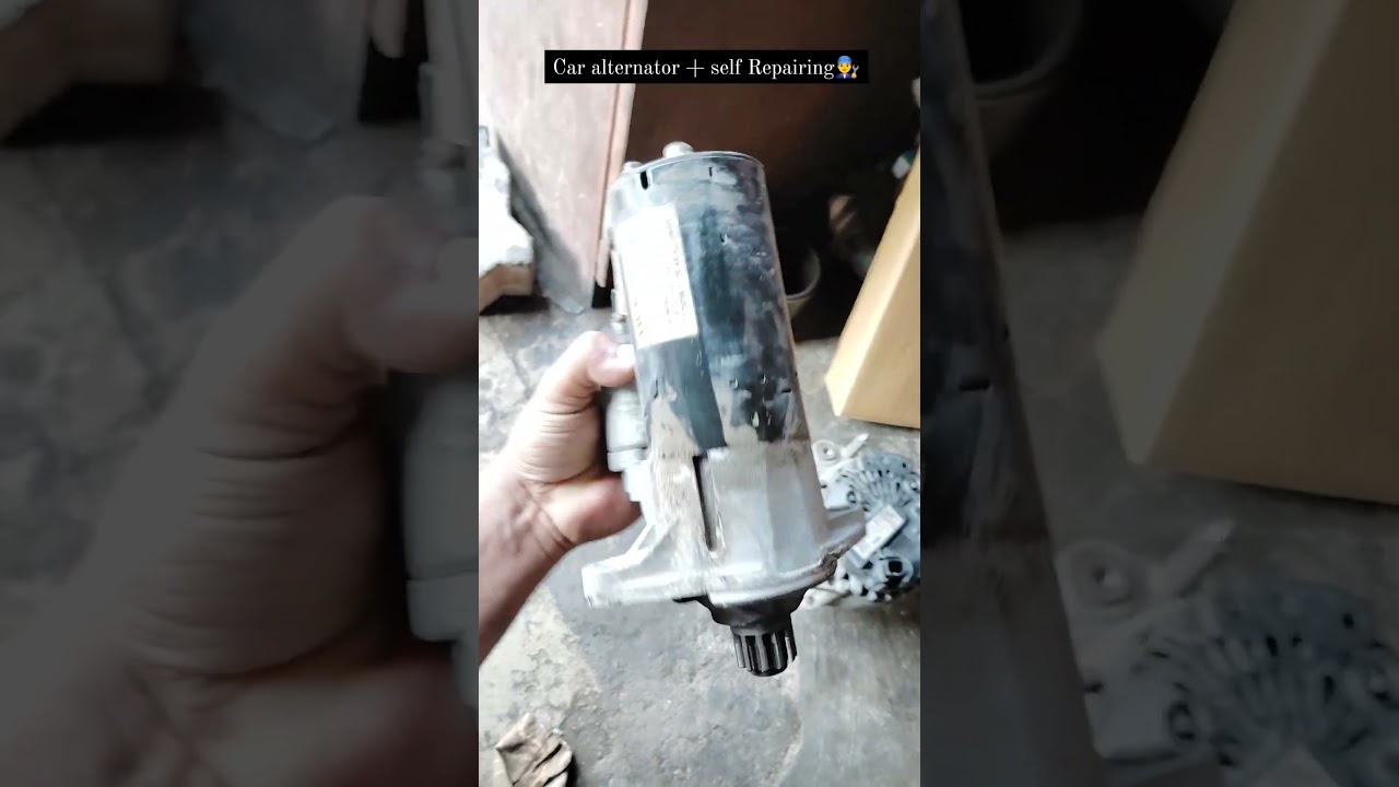 car alternator+self repairing👨‍🔧 