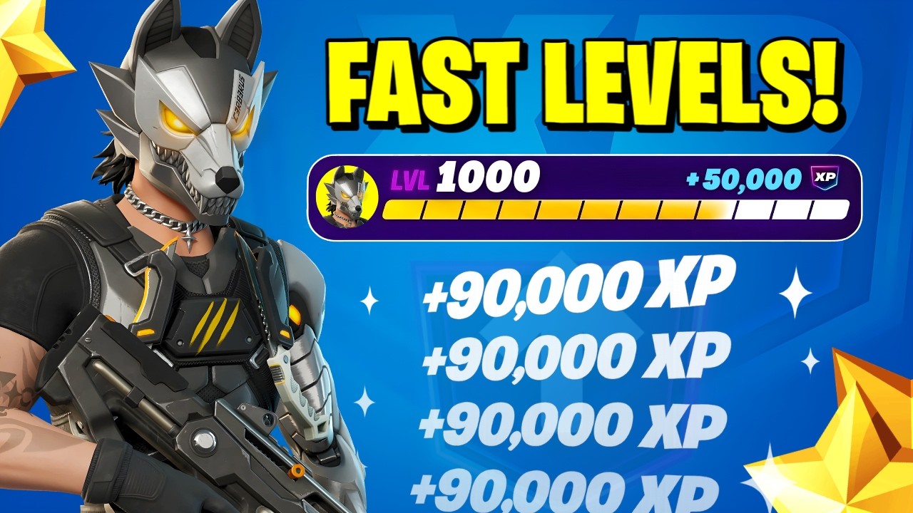 NEW BEST XP MAP to Get Level 100 FAST in FORTNITE Chapter 7 Season 3!