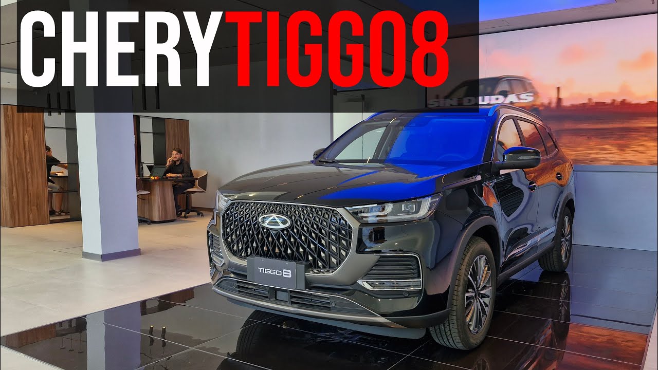 Nuevo Chery Tiggo 8 (concesionario Citydrive)