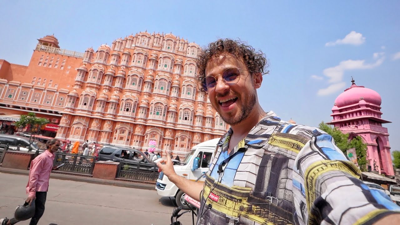 Только эксперты могут переходить эти улицы! | Розовый город Индии 🇮🇳🚶🏻