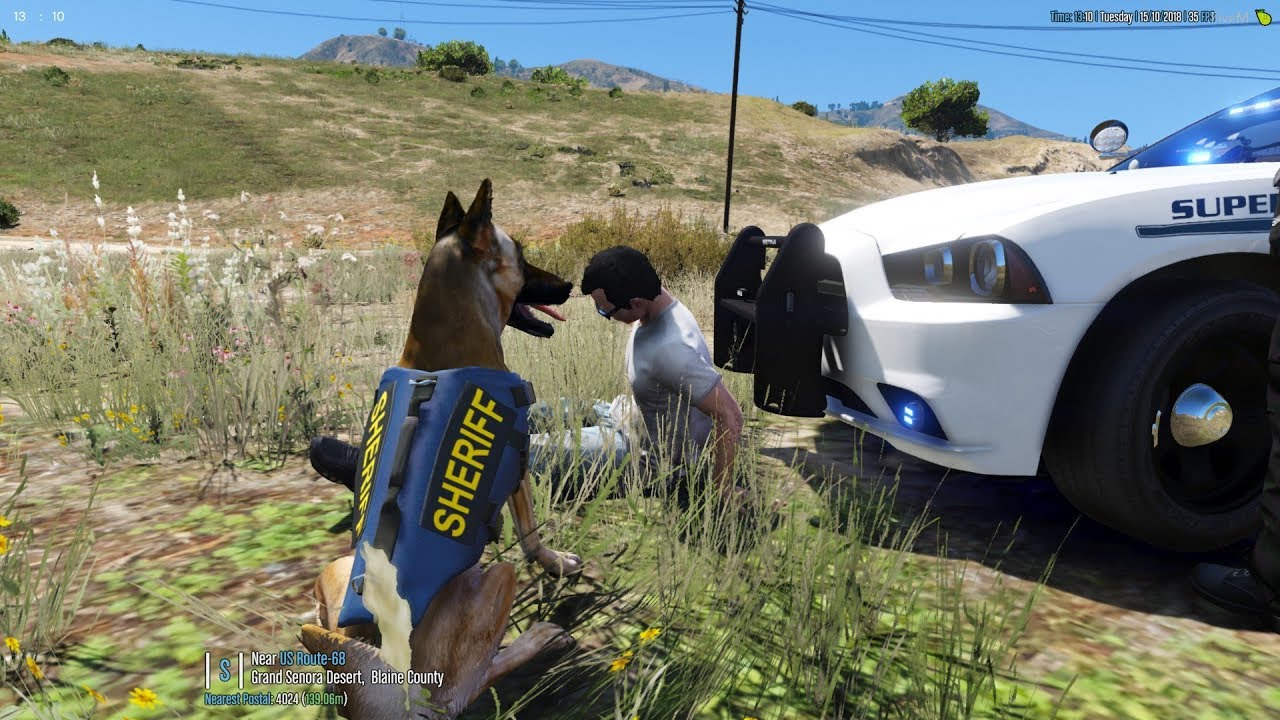 San Andreas' Finest Live:K9 Kodiak Gets 4 BITES/DEPUTY DOWN/Hitting 2K Subs Live!