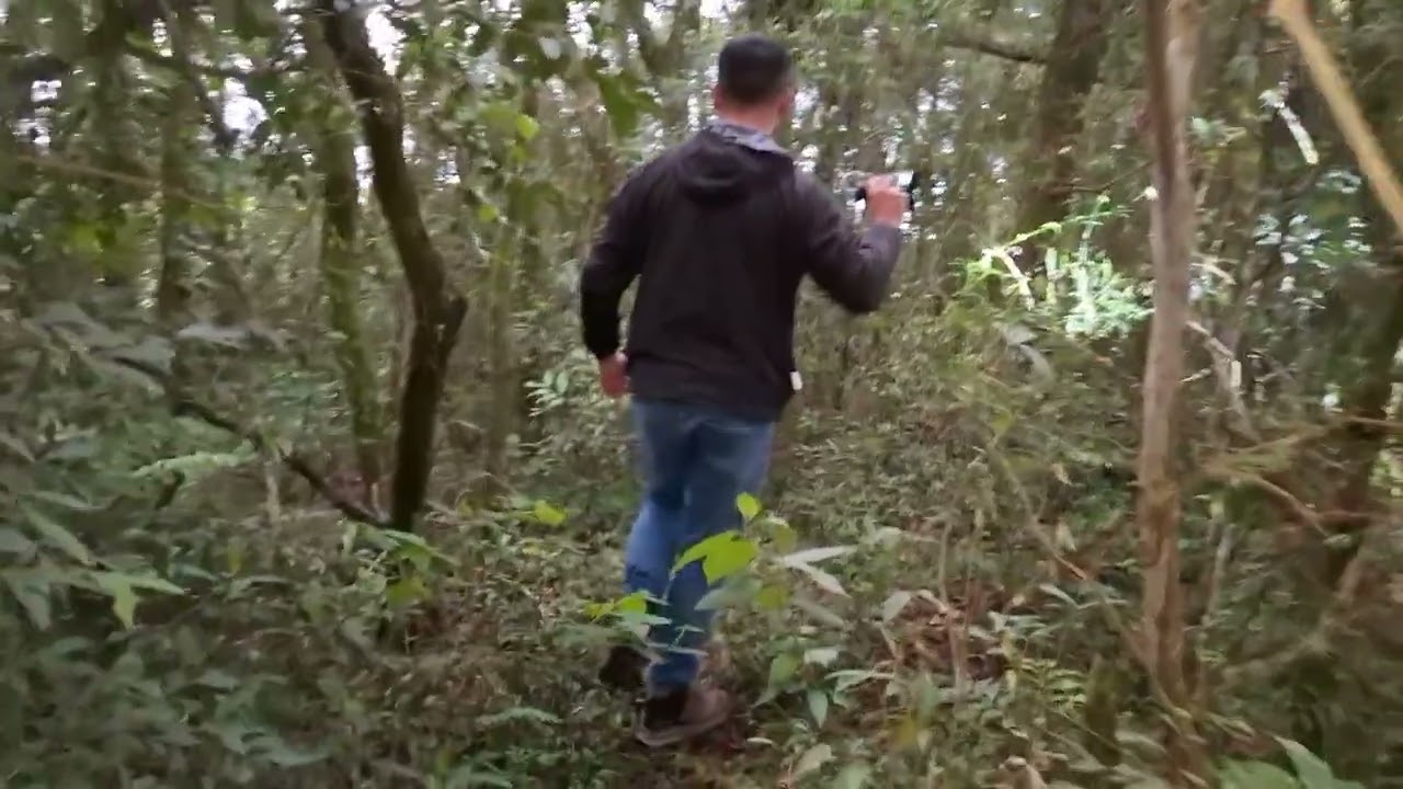 Visitamos  o ceminário antigo lápides com escritas ucraniano em busca de evidências paranormais 