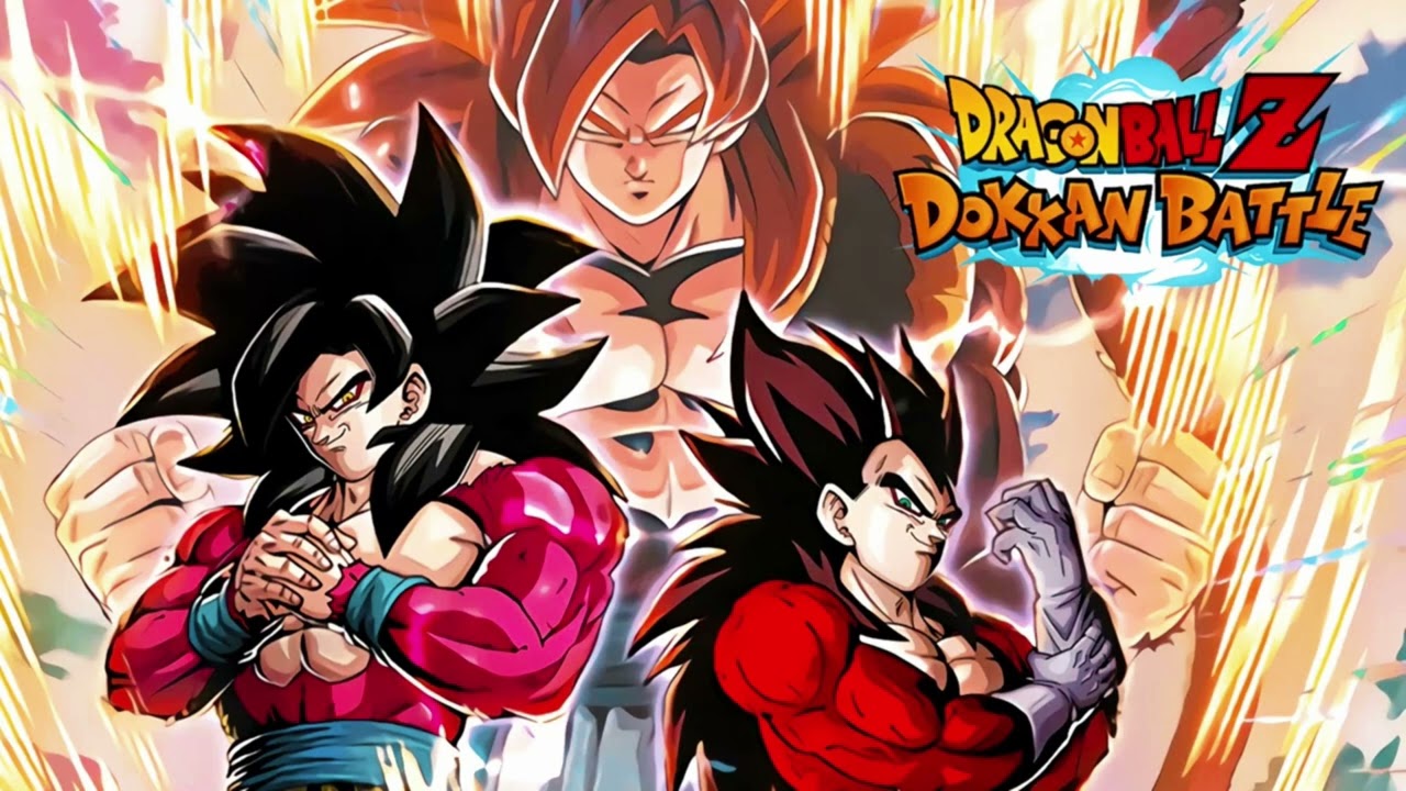 DBZ Dokkan Battle OST - LR PHY SSJ4 Goku & Vegeta Active Skill (sped up)