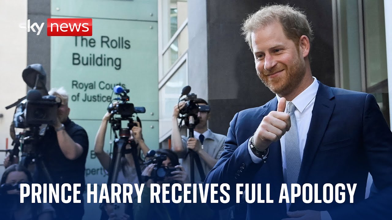 Prince Harry's 'monumental victory' against The Sun's publisher