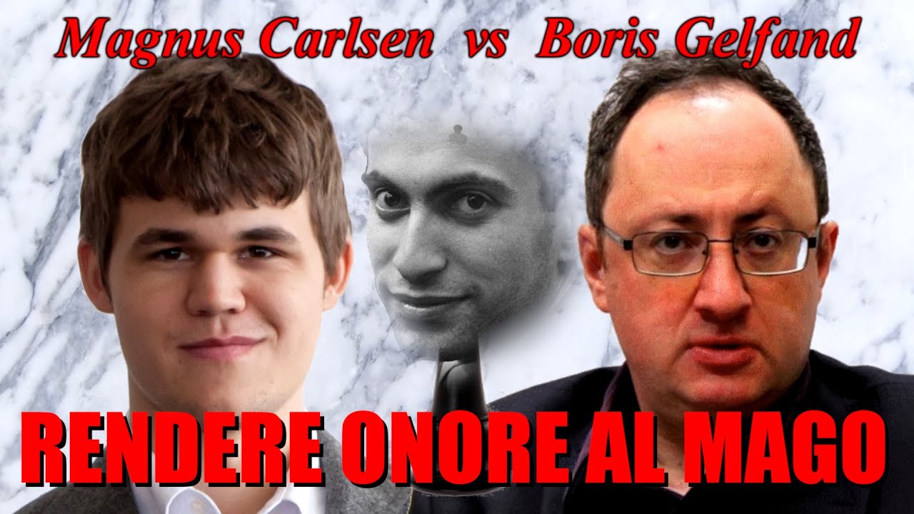 Scacchi 659 - Carlsen vs Gelfand - Rendere Onore al Mago - [D12] 2011