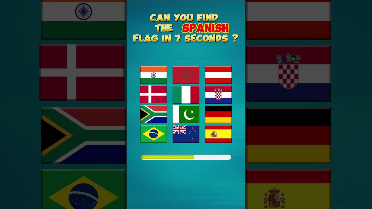 Find the Spanish flag || Guess the Flag || #flagchallenge #brainteasers