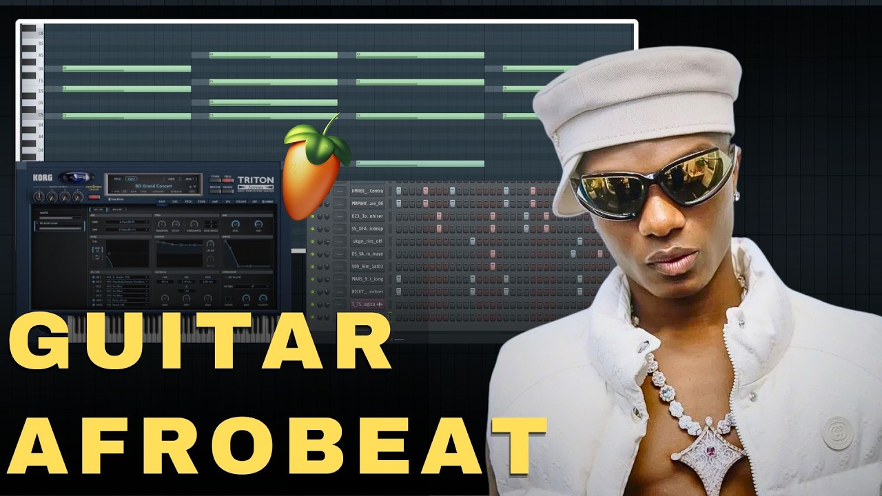 Как создать гитарный афробит в FL Studio: пошаговое руководство | Бит в стиле Wizkid