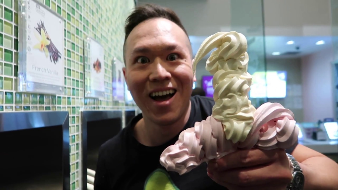 WORLD'S LARGEST FROYO SAMPLE CUP *Yogurtland Challenge*