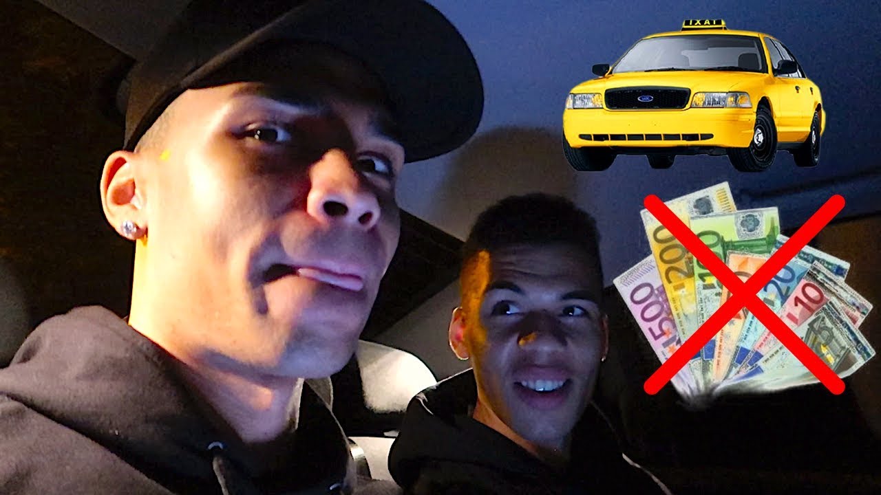 SOLANGE TAXI FAHREN BIS WIR RAUSGESCHMISSEN WERDEN (OHNE GELD) !!! | Kelvin und Marvin