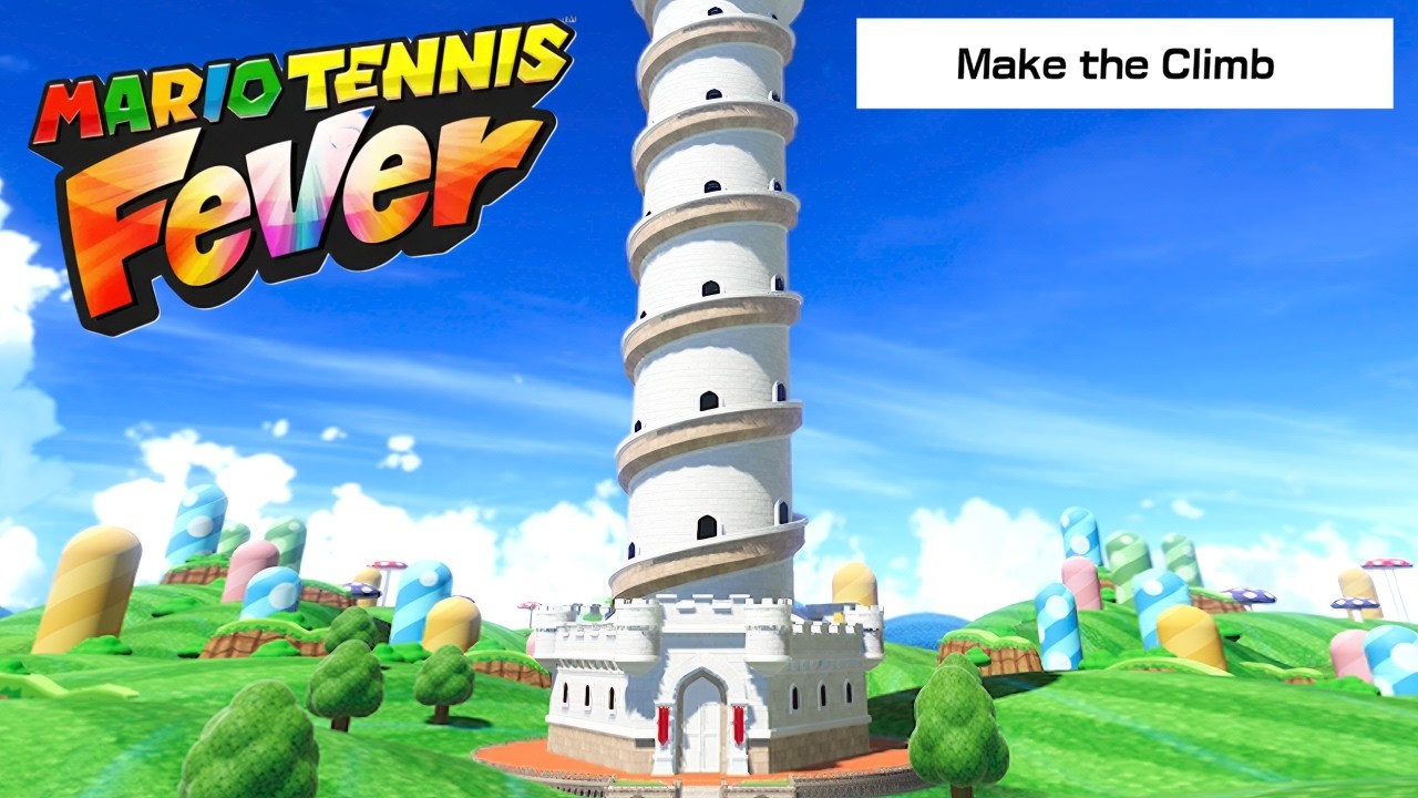 Mario Tennis Fever - All Trial Towers (4K 60FPS)