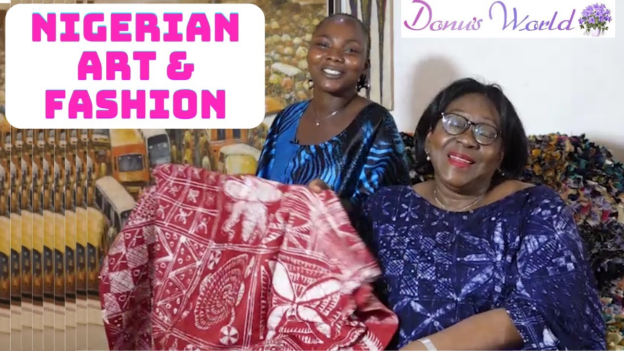 Exploring Nigerian Art, Fashion, and Culture at Nike Davies Okundaye's art Gallery