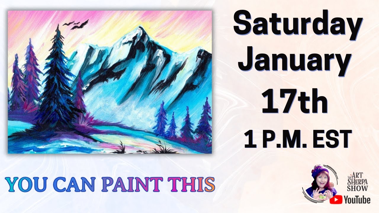 The Art Sherpa Show - Snowy Mountain