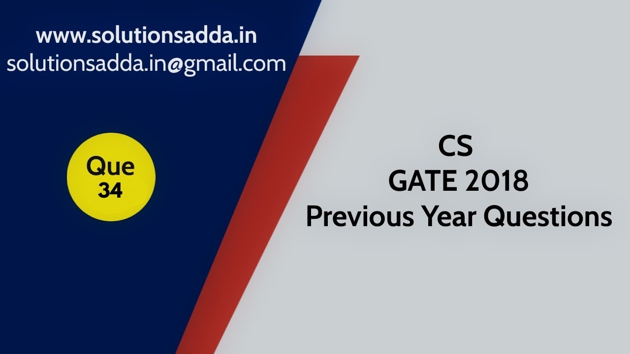 Computer Organization | Cache Memory | CS GATE PYQs | GATE2018 Solutions|Solutions Adda|Q34|GATE2022