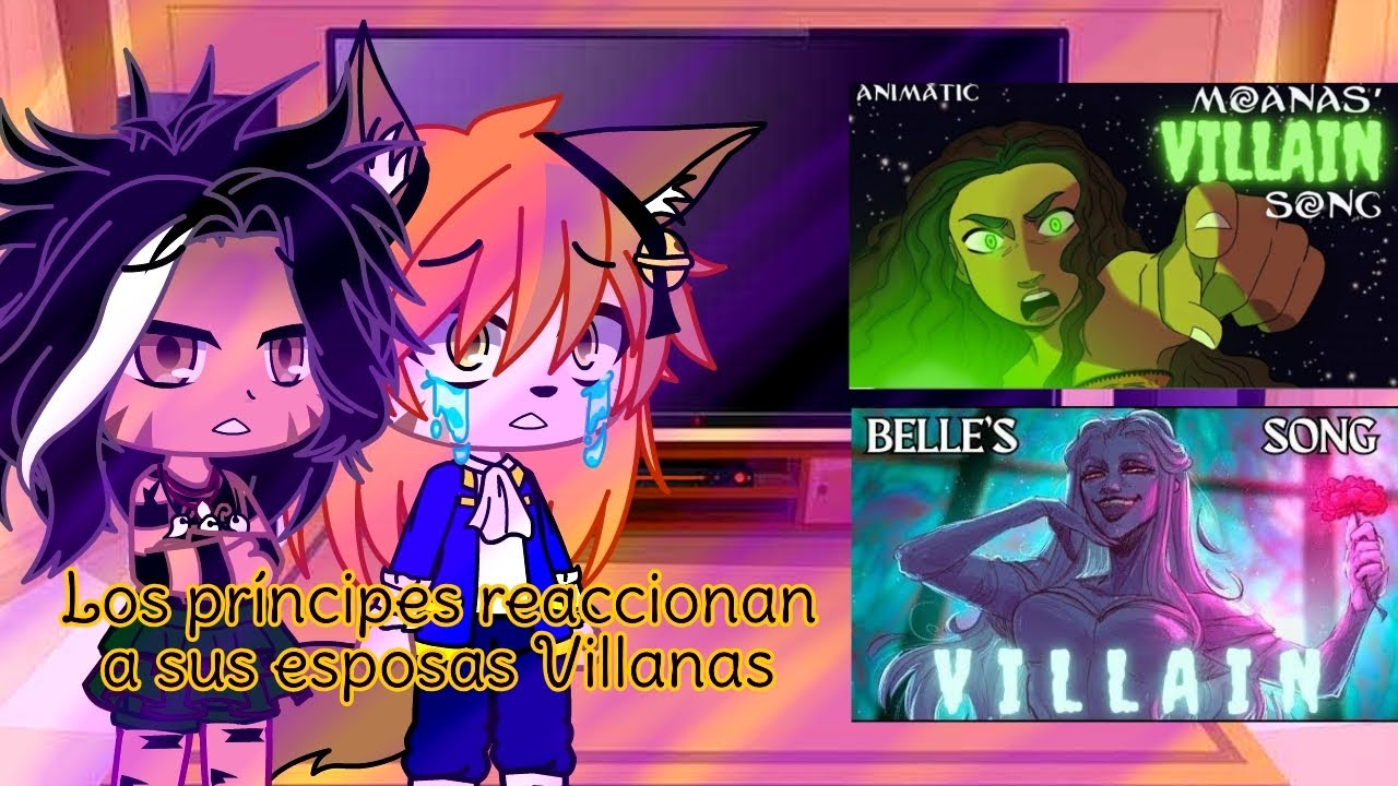 Los príncipes de Disney reaccionan a sus esposas villanas//P. 1/??//
