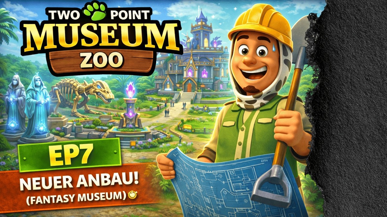 Fantasy Museum erweitert – neuer Anbau im Garten | Two Point Museum EP7