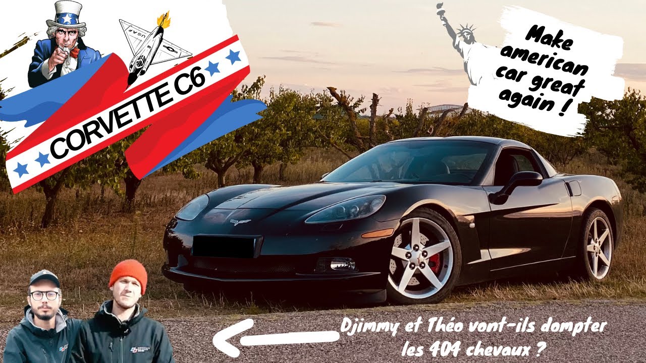 Chevrolet Corvette C6 LS2 🇺🇸 Un V8 de 404cv pour 30 000€, quoi de mieux ? 😊