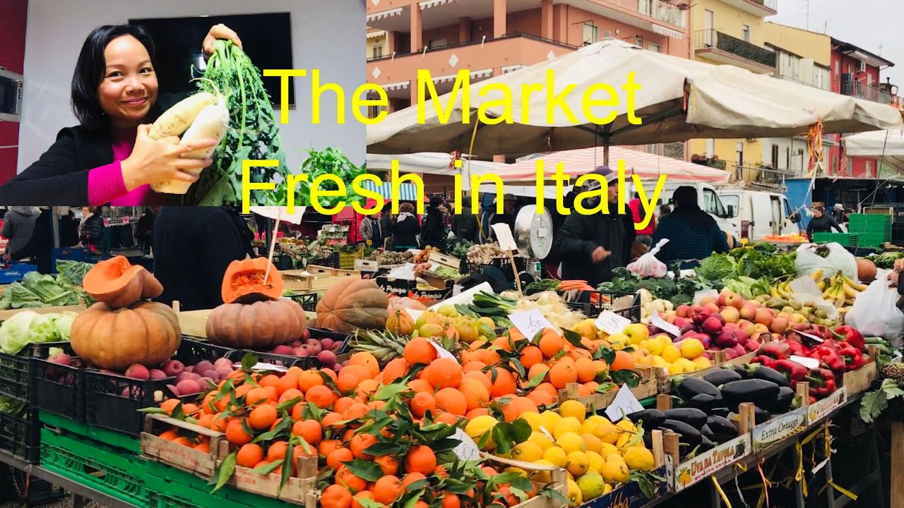 ตลาดสดในอิตาลี ของถูกมาก 🥦🥕🥒🥬🍎ช่วงนี้ที่อิตาลีมีผักผลไม้อะไรบ้าง #แม่บ้านในต่างแดน#Italy