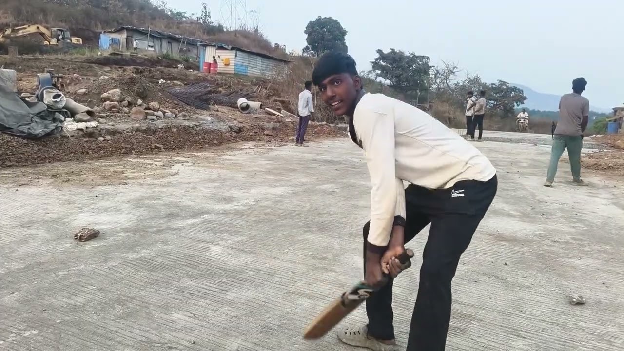 Gavti cricket on rasta 🚩❤️❤️