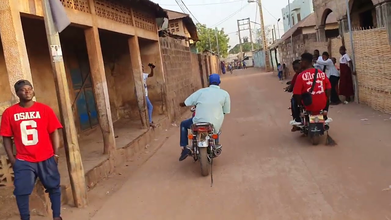 From the Gambisara bridge to the sanga biraah...