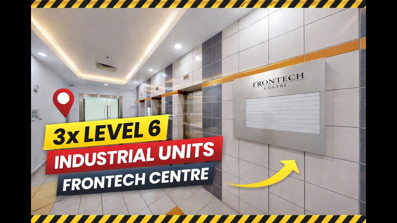 3x B1 Industrial Units at Frontech Centre | #06-01 / #06-05 / #06-07 | Walkthrough Tour