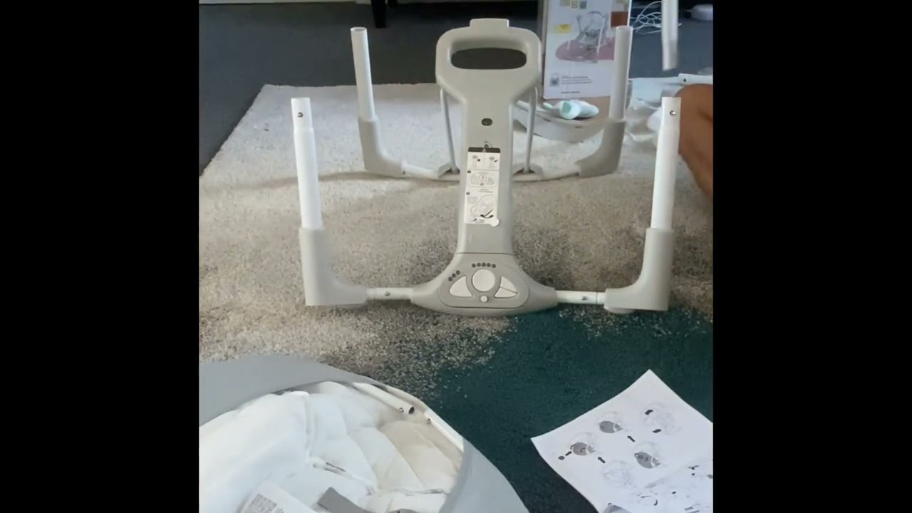 Ingenuity ConvertMe Swing-2-Seat Portable Swing assembly video