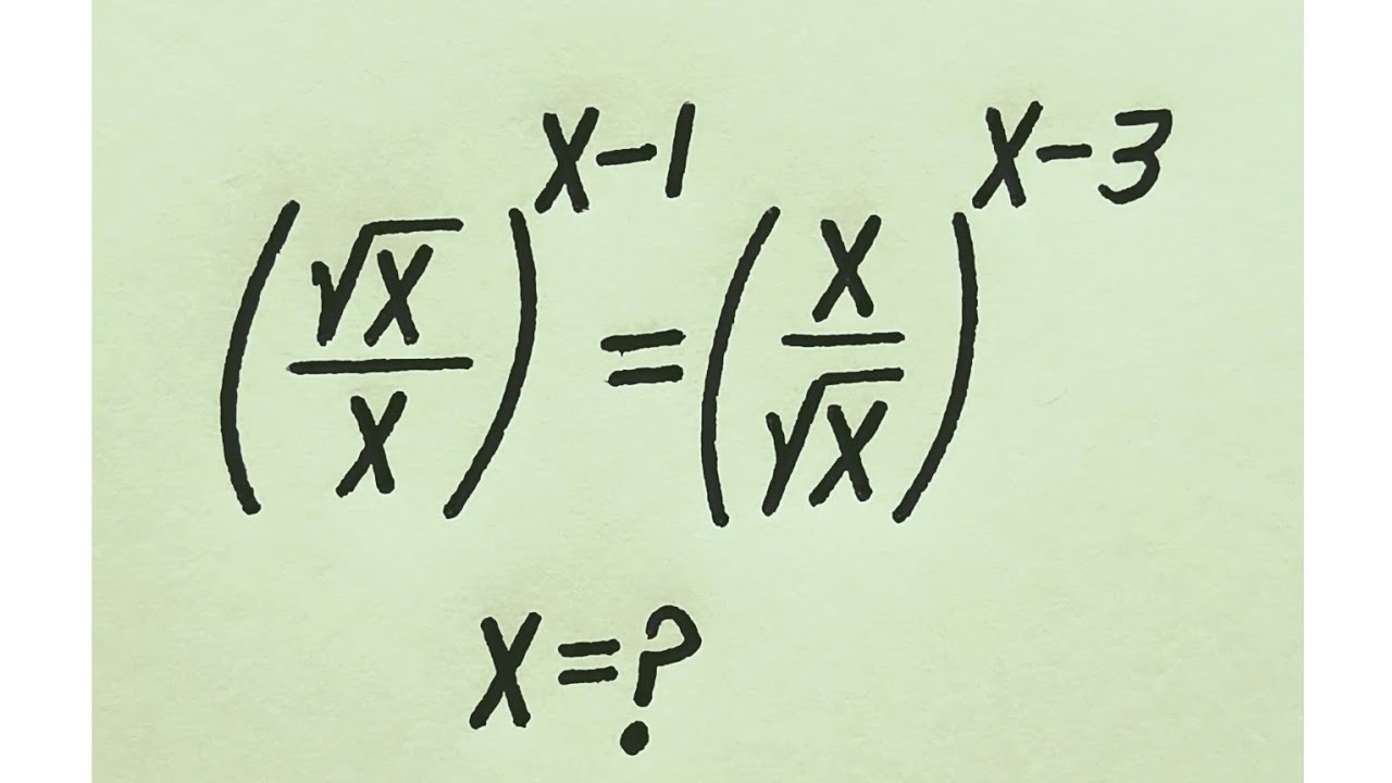 Brazil | Can you solve? | National Olympiad Math Algebra Simplification Question | x=?