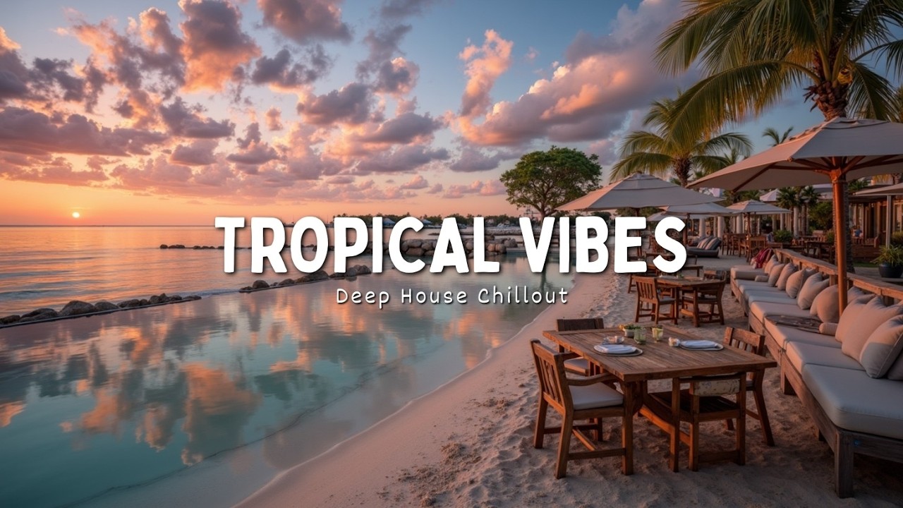 Sunset Beach Music ~ Tropical Vibes Deep House Chillout Lounge Sessions