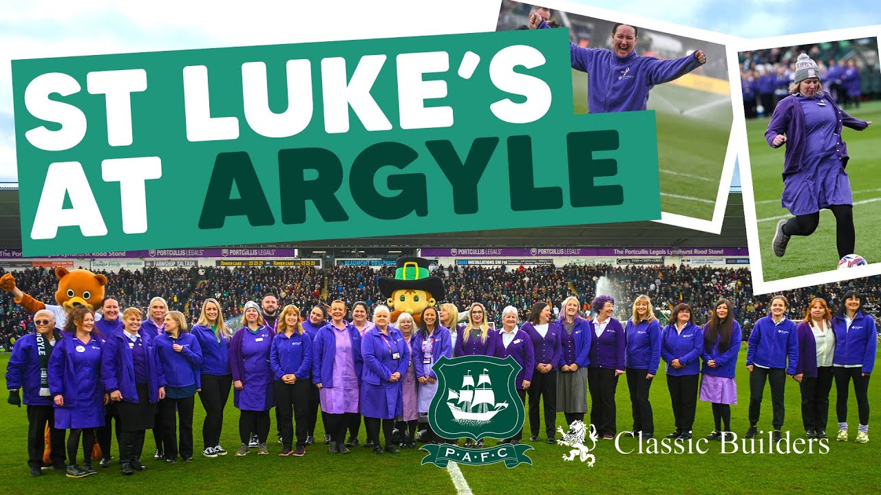St Luke's Hospice Plymouth | Plymouth Argyle 15 March 2025