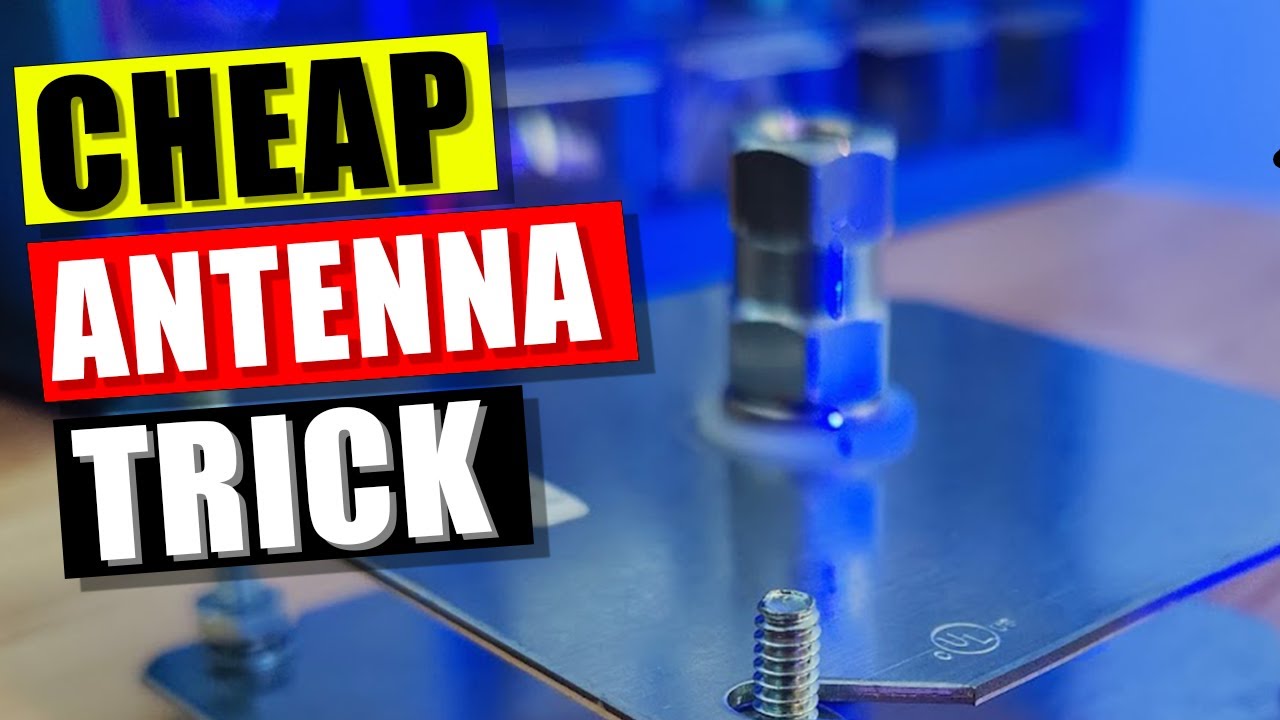 Easy Homemade Ground Stake Mount - Antenna Mounting Solution for Ham Radio / CB Radio