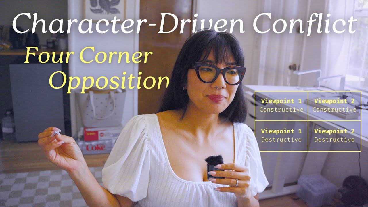 writing conflict | four corner opposition method ✍️ 💕