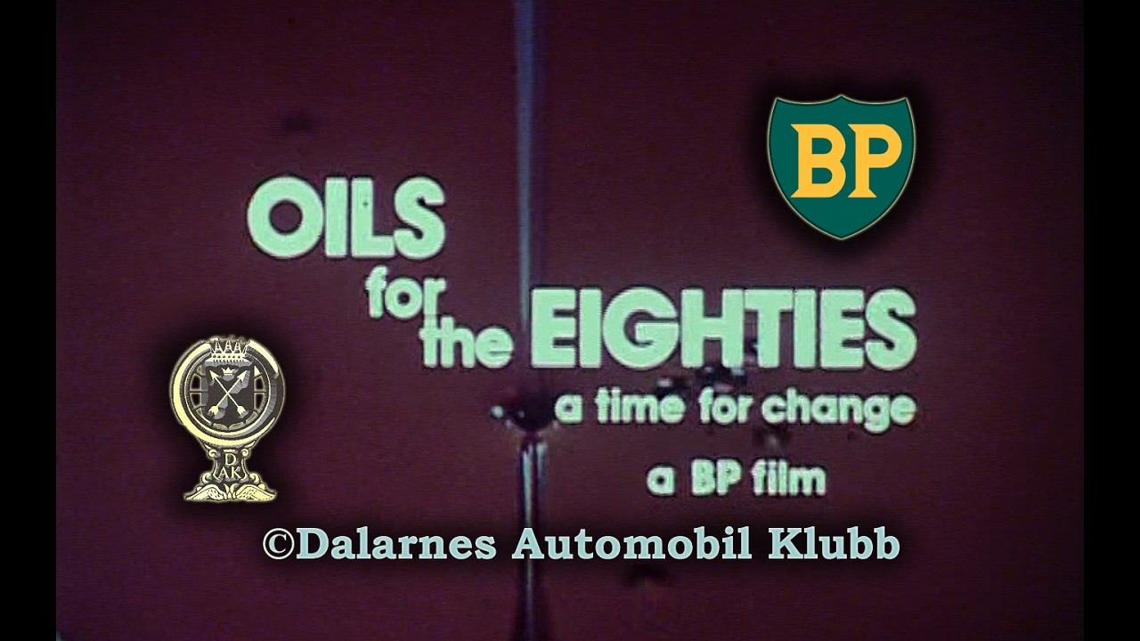 Bilar och Olja, BP, 70-80-talet, från D-A-K`s filmarkiv