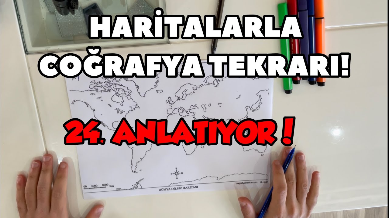 COĞRAFYA FULL TEKRAR! 24. ANLATIYOR! #MSÜ #TYT #YKS