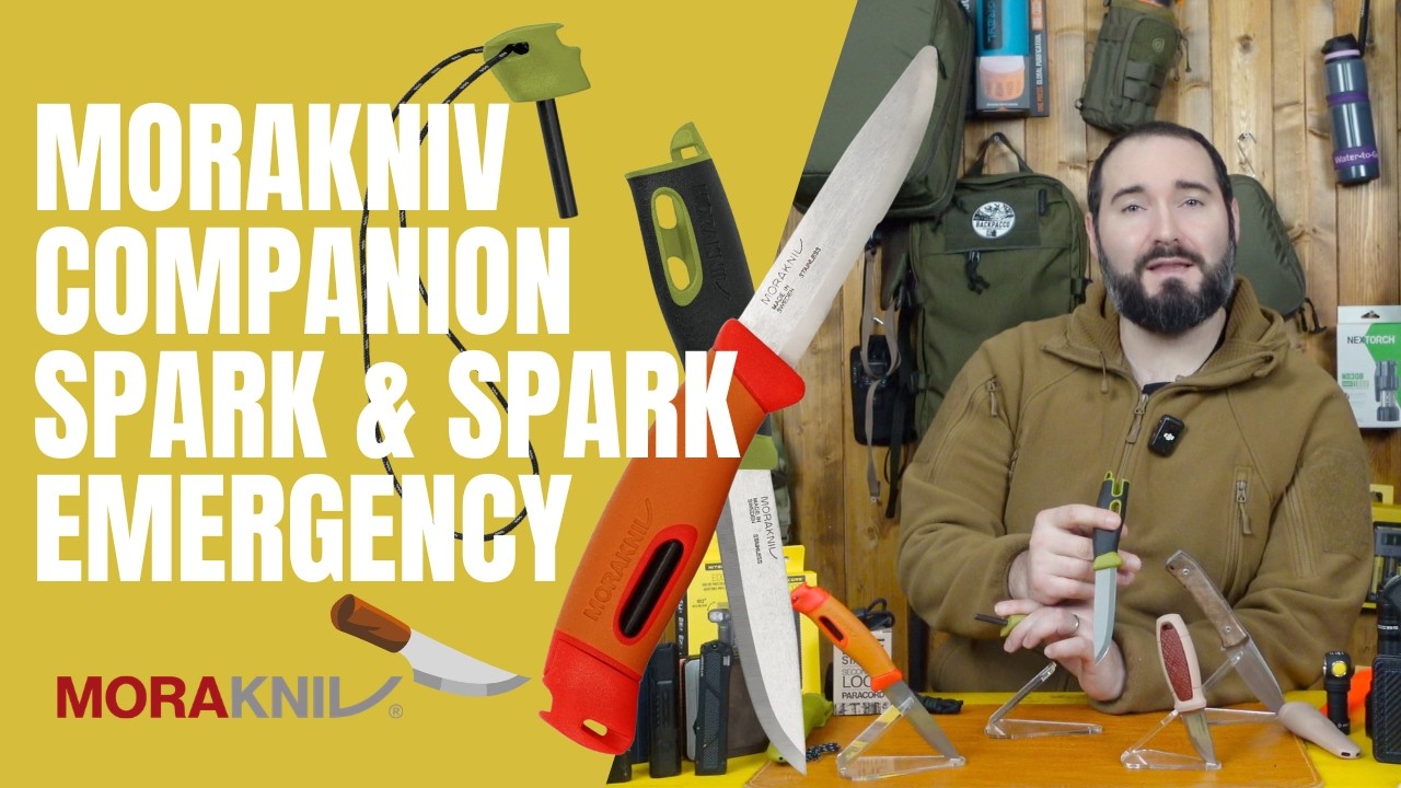 MORAKNIV COMPANION SPARK (S) & SPARK EMERGENCY (S) - CON ACCIARINO INTEGRATO - RECENSIONE COMPLETA